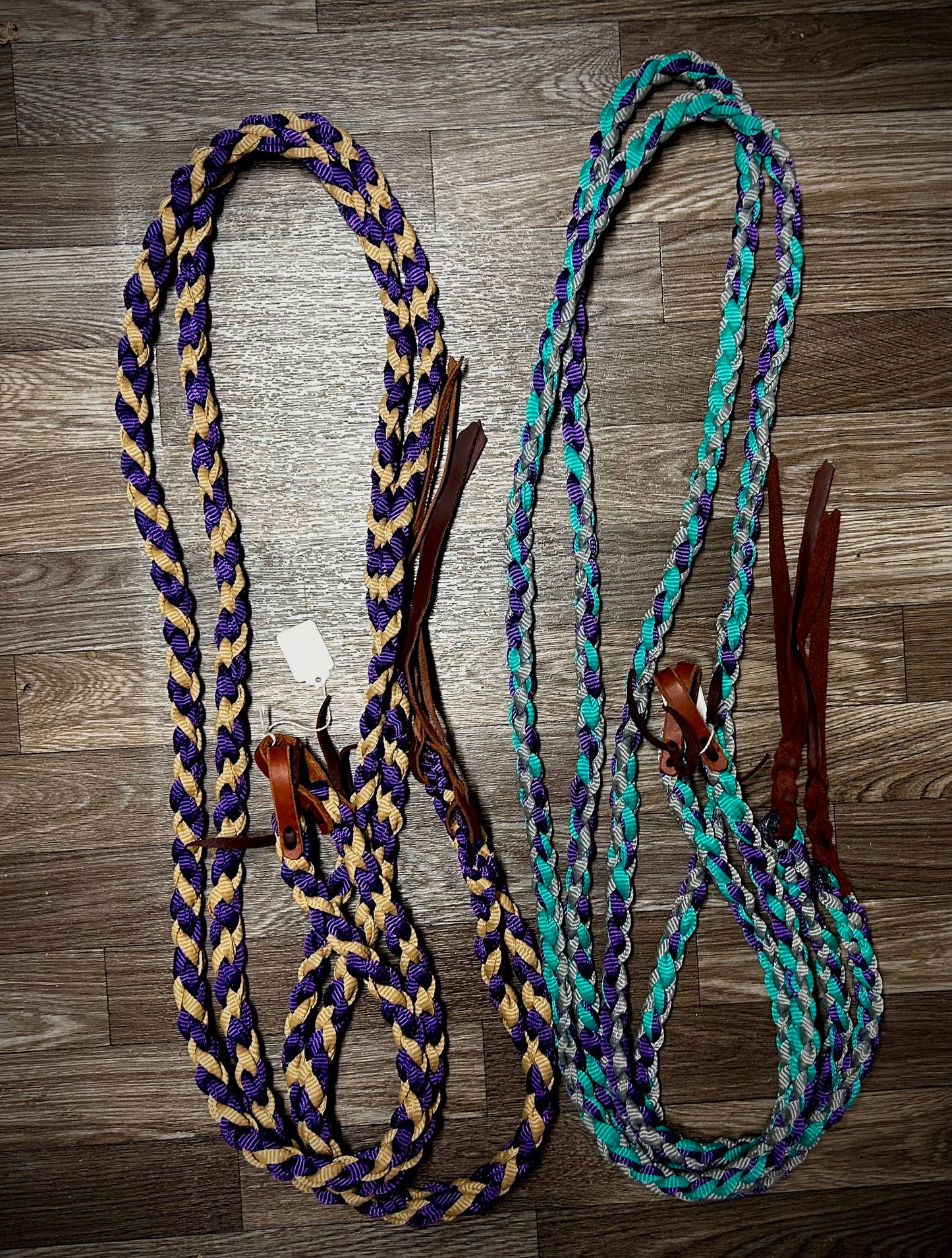 Round split reins