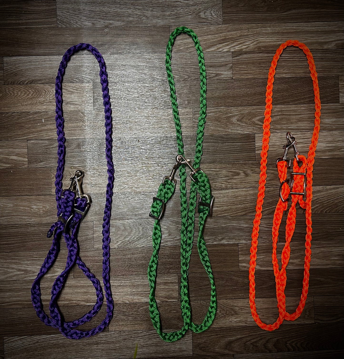 Mule tape round reins