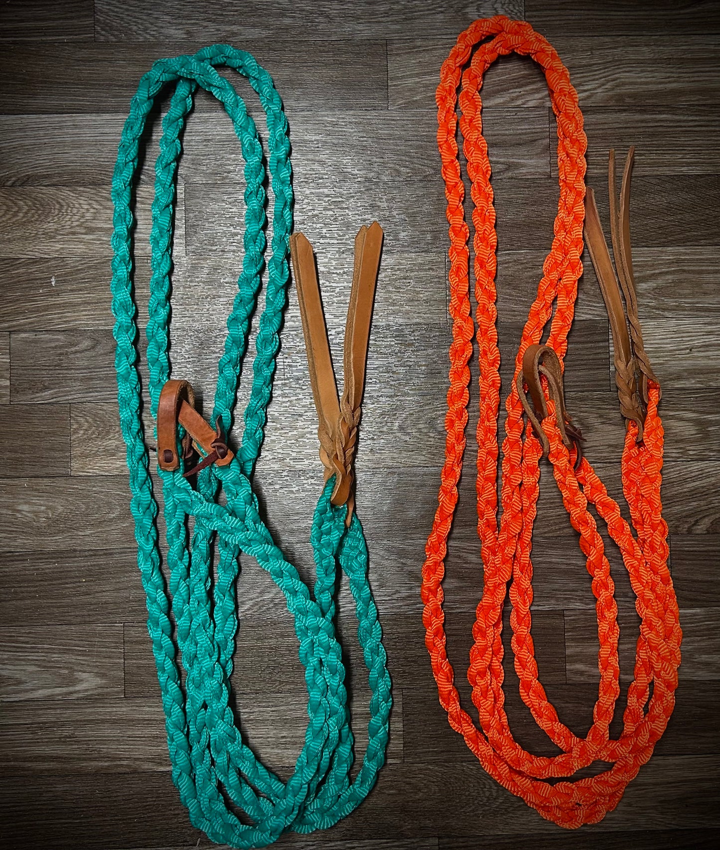 Round split reins