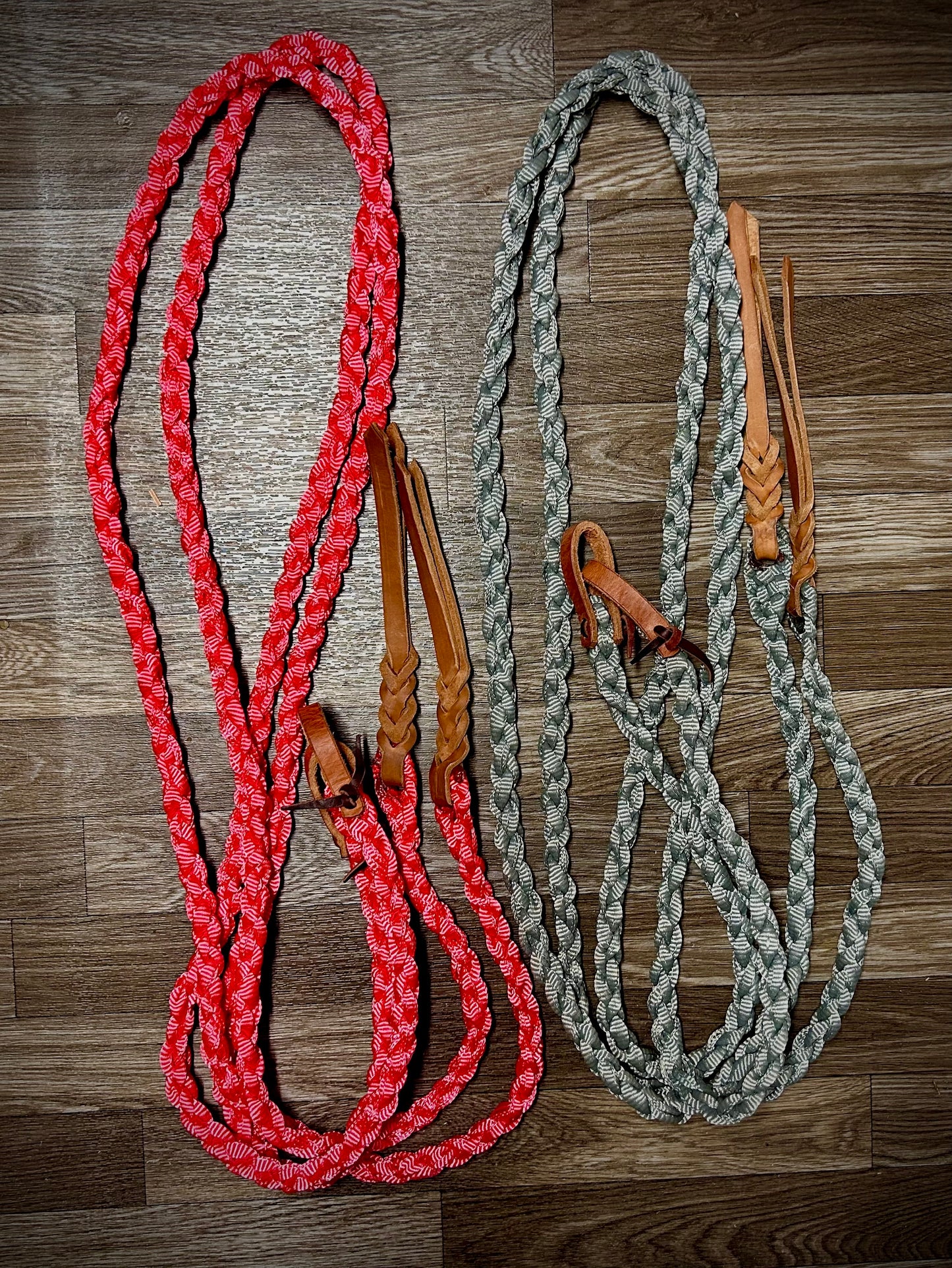 Round split reins