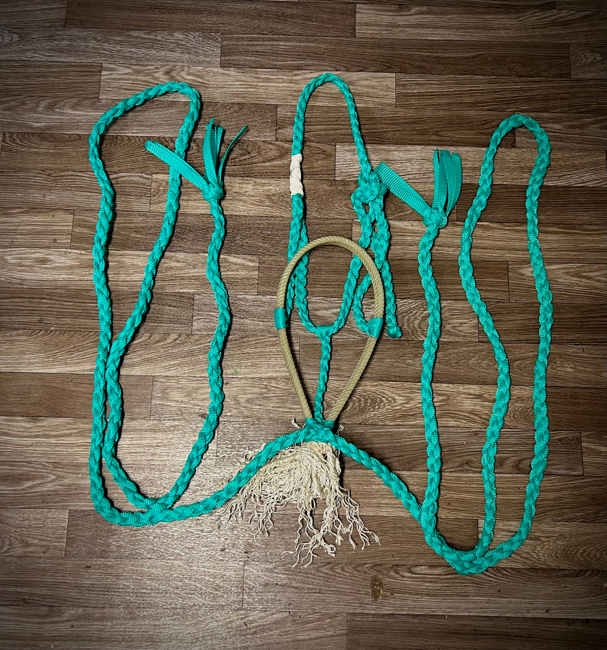 Teal Double unwrapped