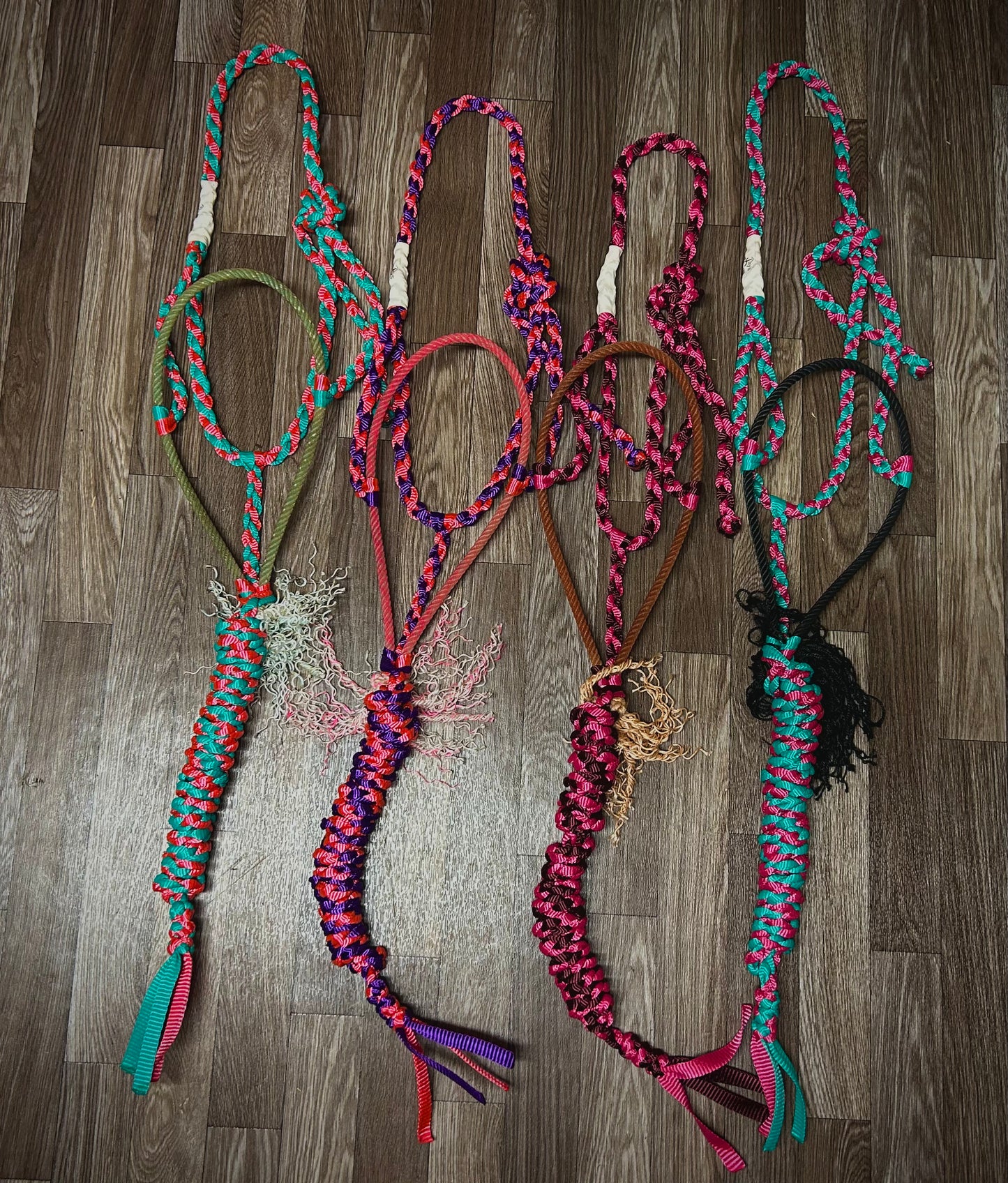 Two tone unwrapped rope nose