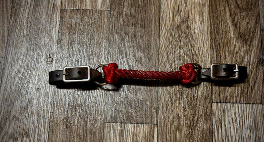 Black cherry red Rope curb