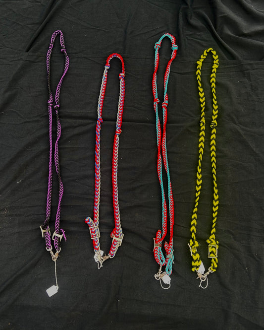 Paracord Barrel reins