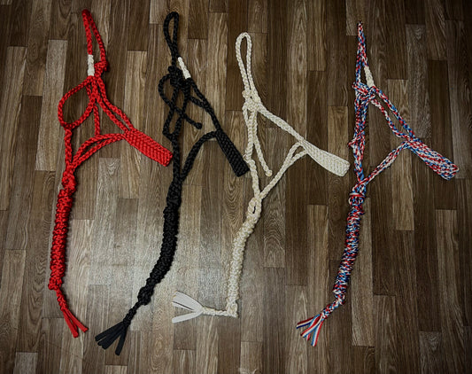 Flat nose halters