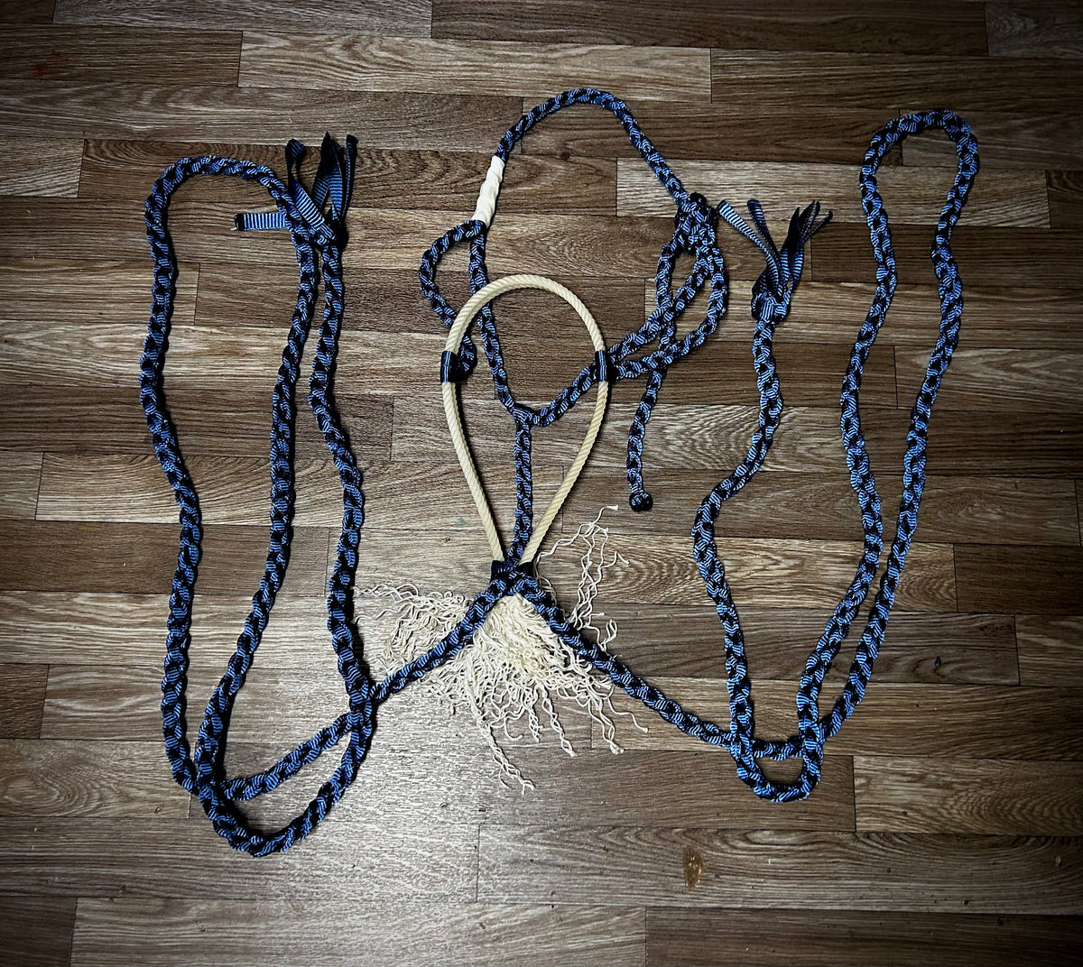 Navy blue Double unwrapped
