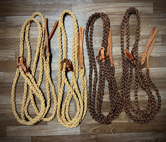 Round split reins