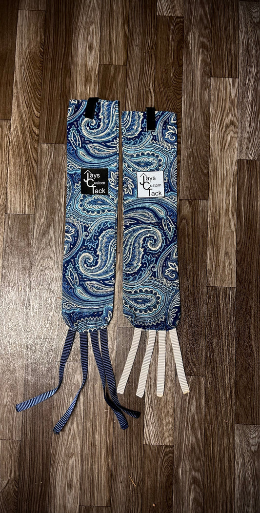 Blue Paisley Regular Horse
