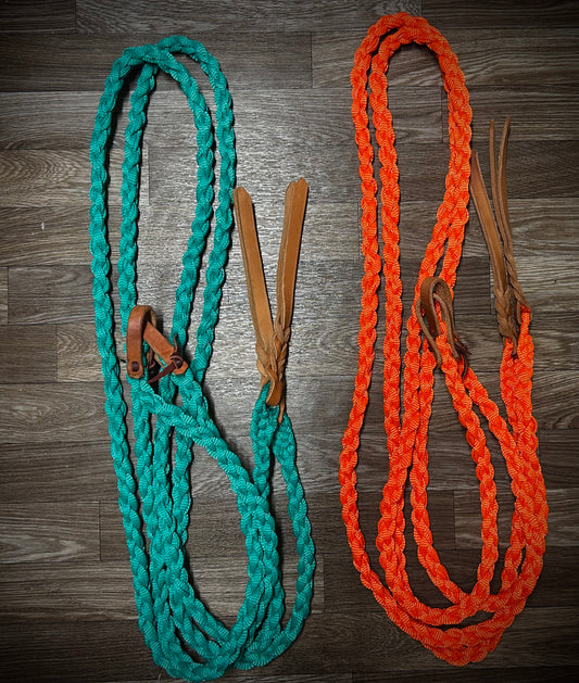 Round split reins