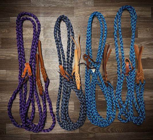 Round split reins