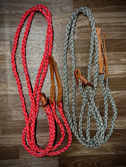 Round split reins