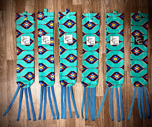 Teal Aztec Regular horse