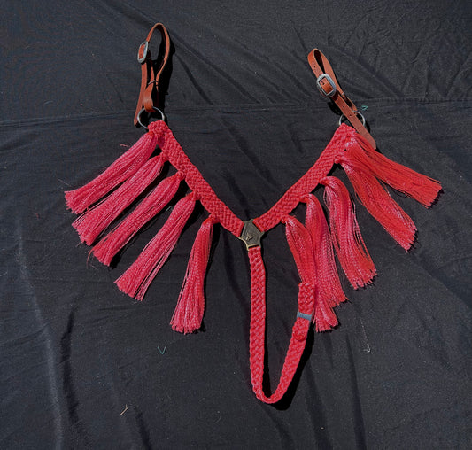 Pink breast collar
