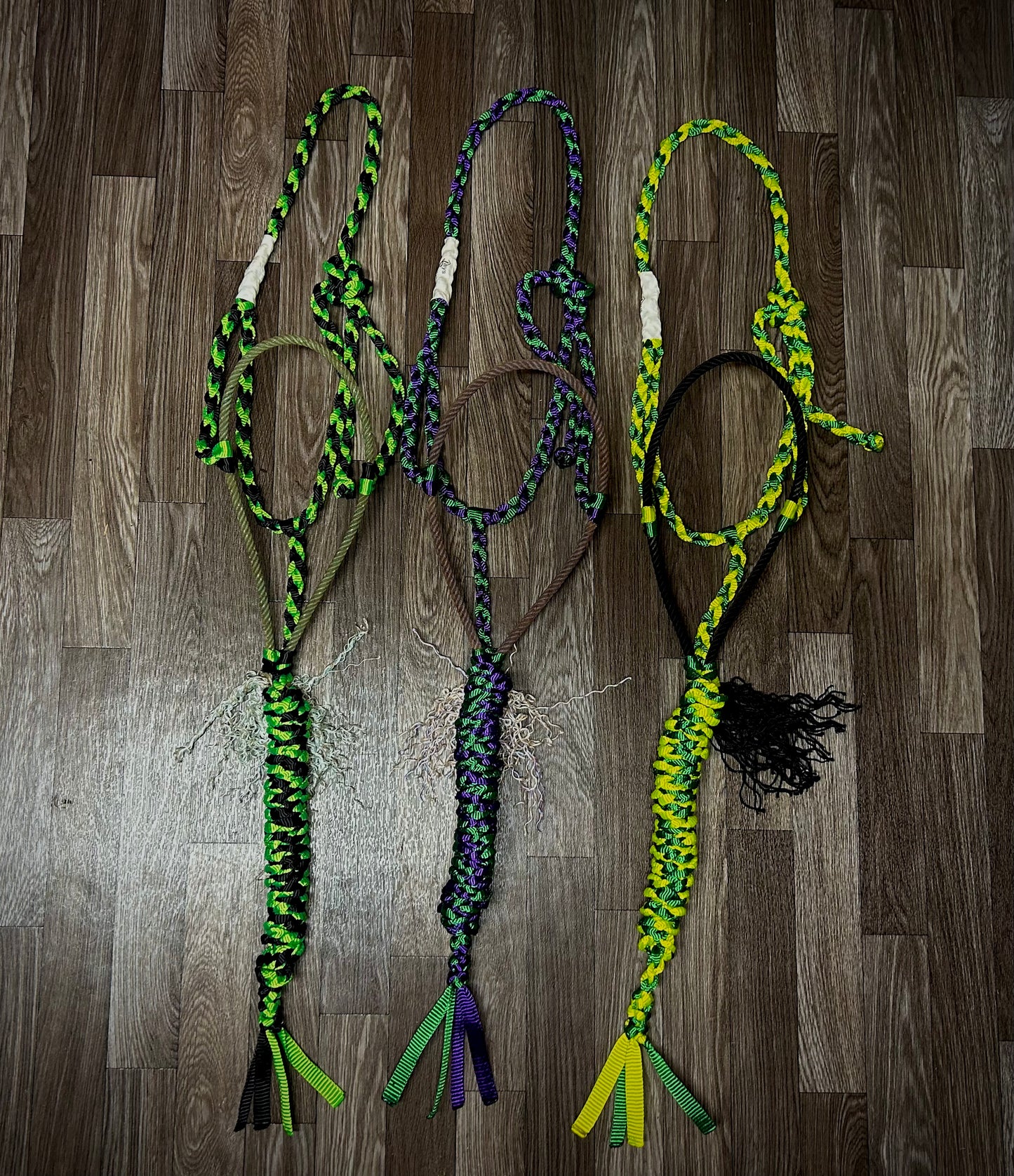 Two tone single unwrapped rope nose