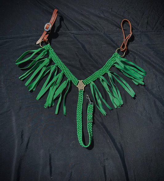 Kelly green Breast collar