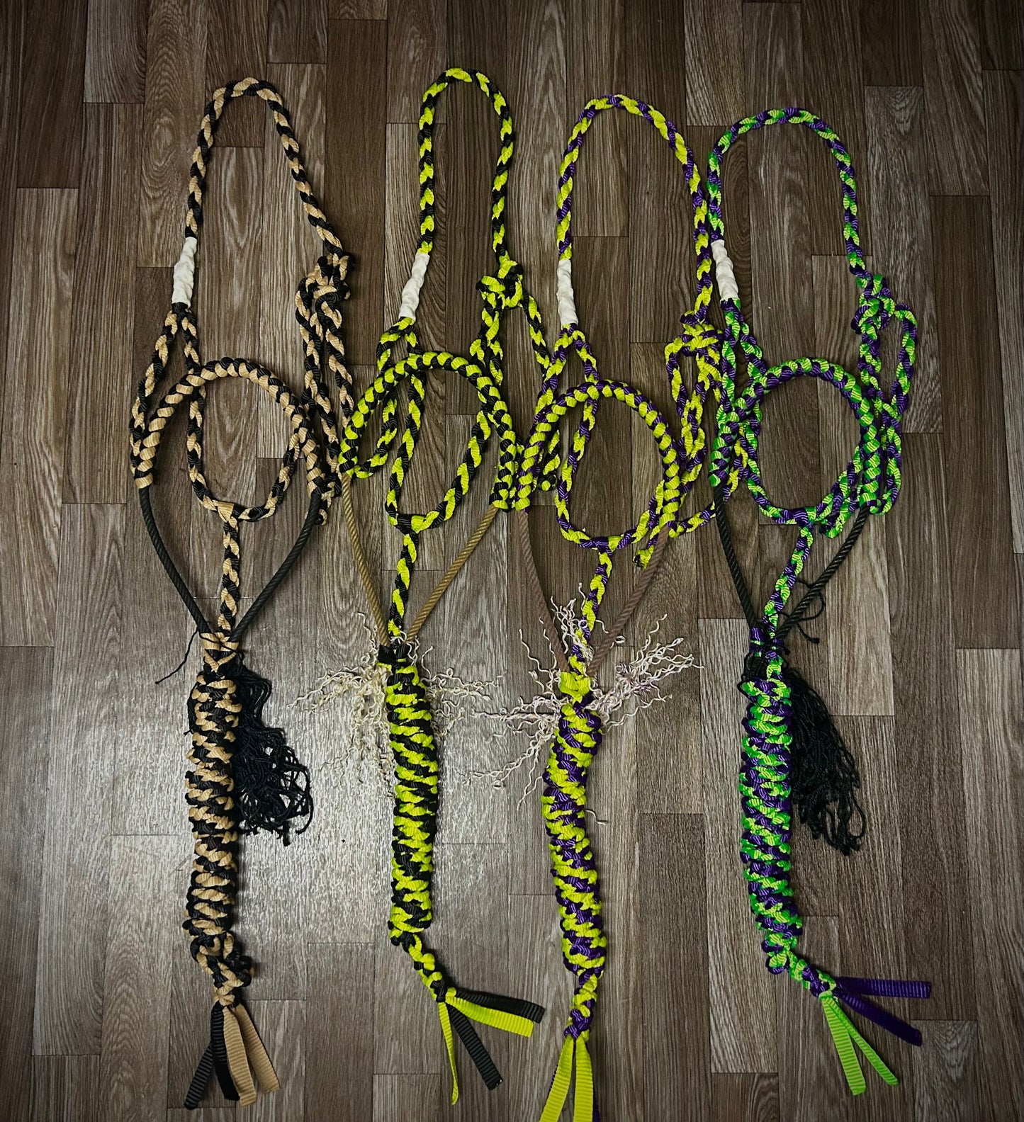 Two tone wrapped rope nose
